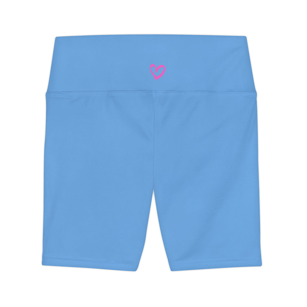 Women's Workout Shorts Light Blue