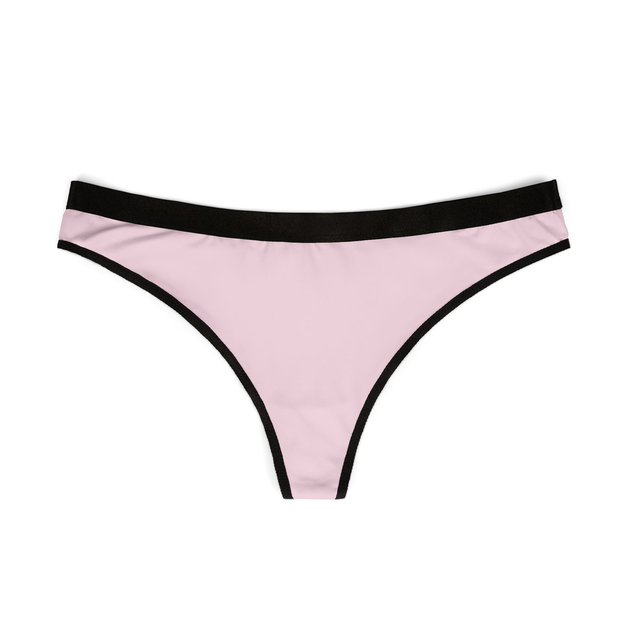 Lilac 'GIRLS' Women's Thong – Comfortable Pink  All-Over