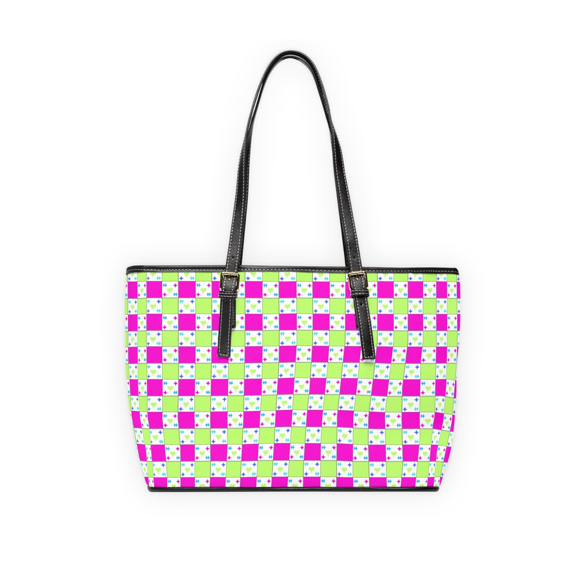 Colorful Leather Shoulder Bag