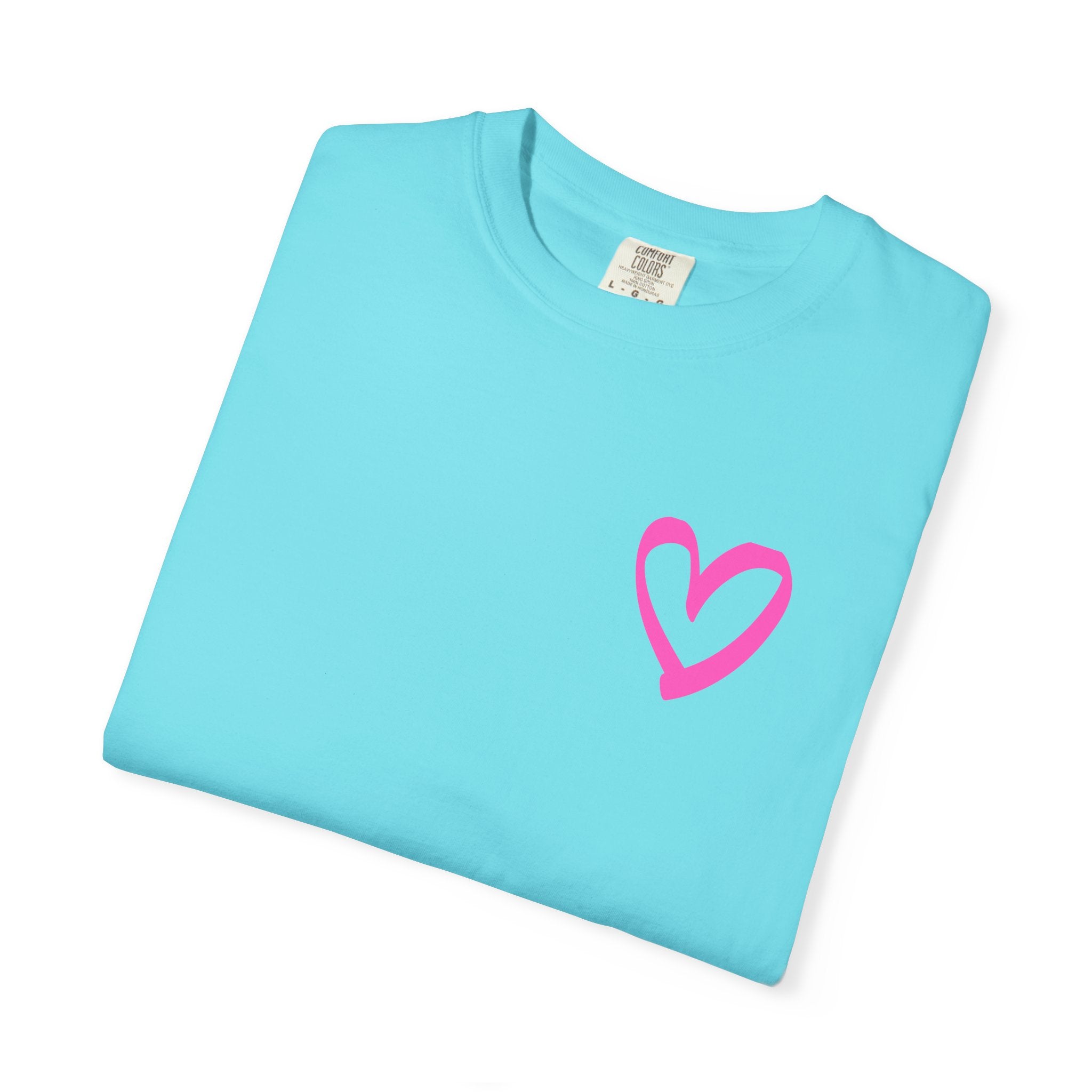 Unisex Love T-Shirt Lite Blue