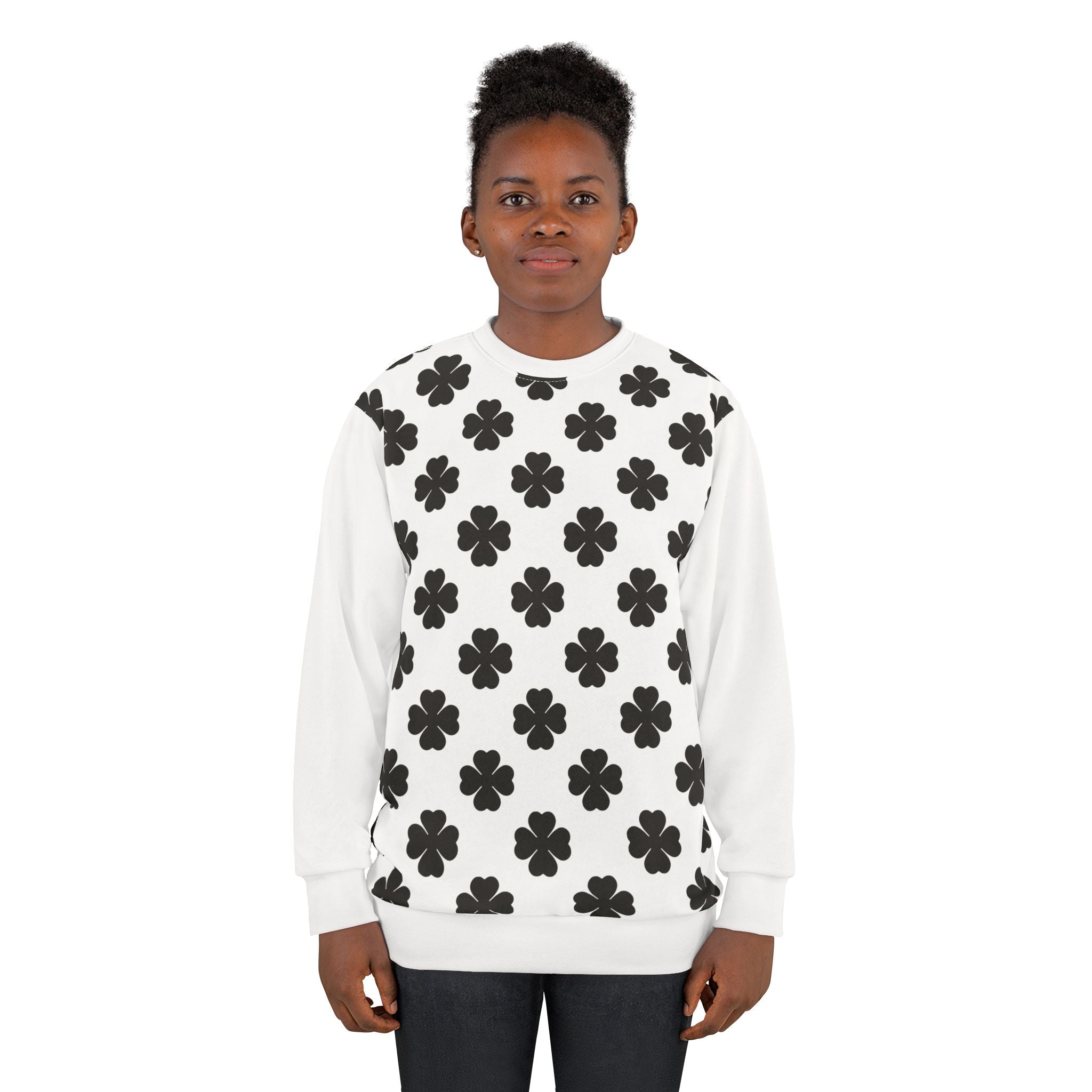 Black Clover Pattern Unisex Sweatshirt