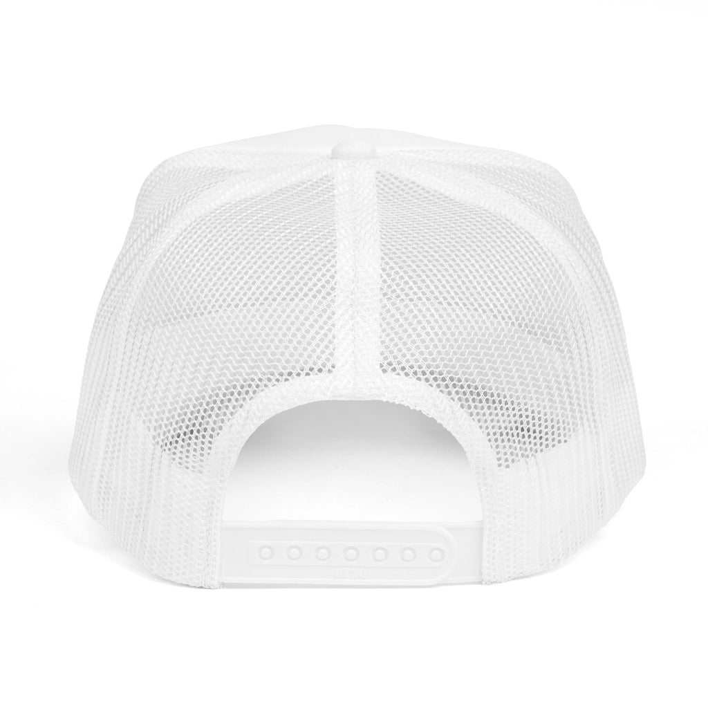 Goat Foam Trucker Hat – Pink Logo Mesh Cap
