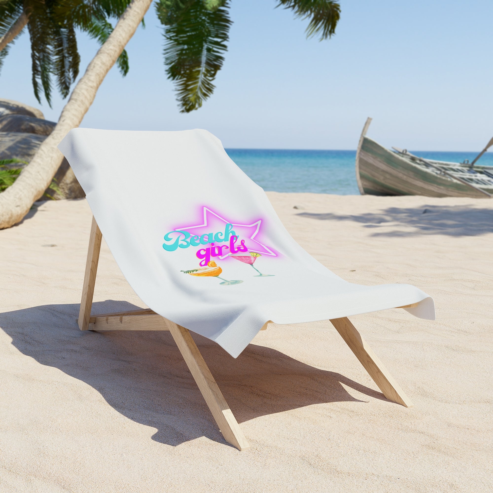 Beach Girls Towel, Summer Beach Bachelorett