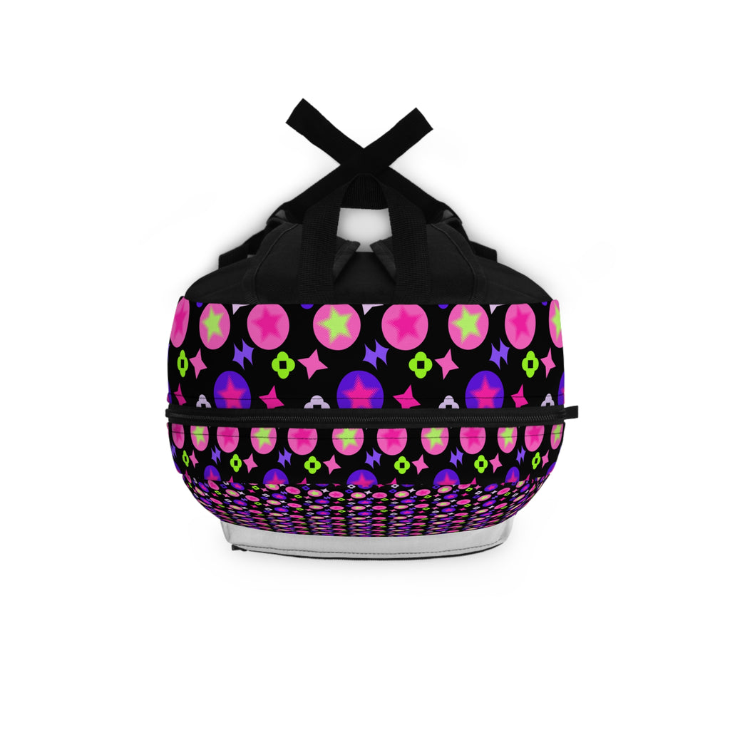Colorful Star Pattern Backpack
