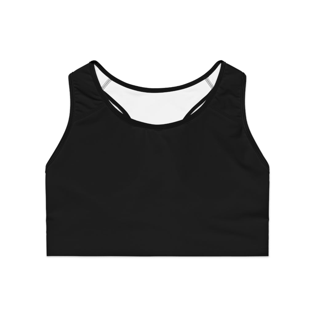 Copy of SEXY' Black Sports Bra — Bold Activewear Crop Top