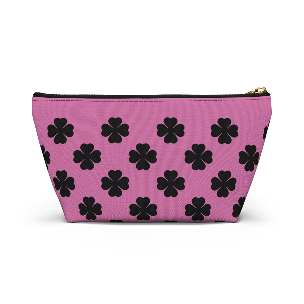 PinkClover Pattern Accessory Makeup & Travel Organizer