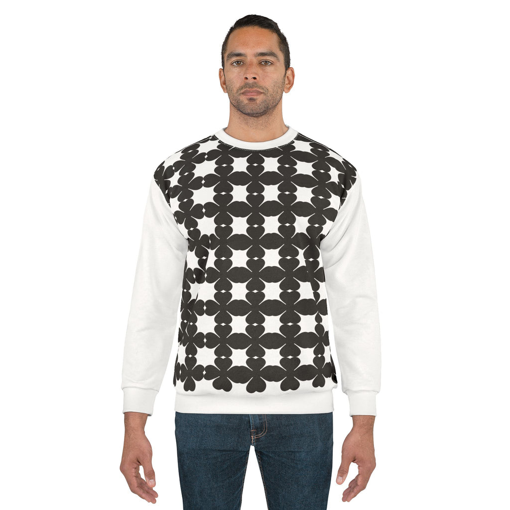 Black Clover Grid Sweatshirt