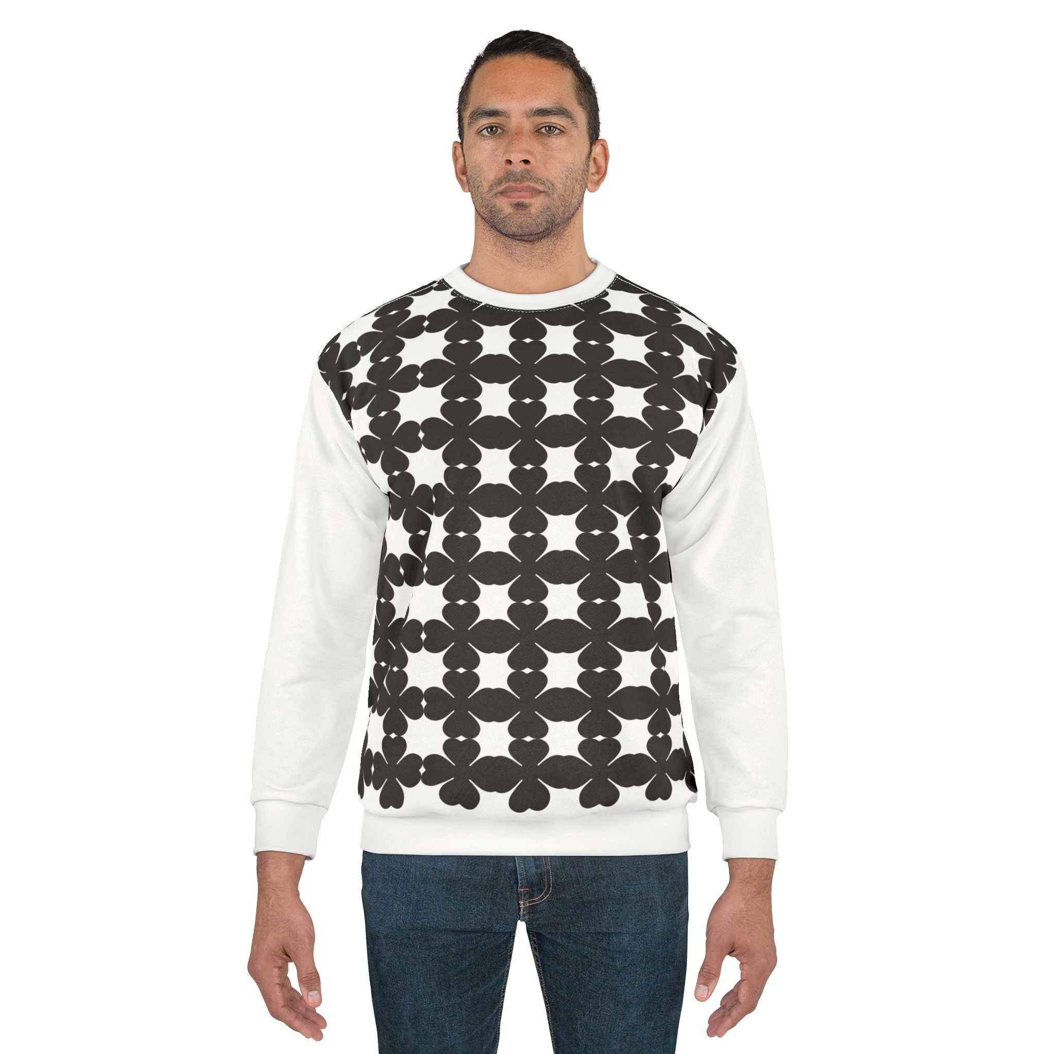 Black Clover Grid Sweatshirt