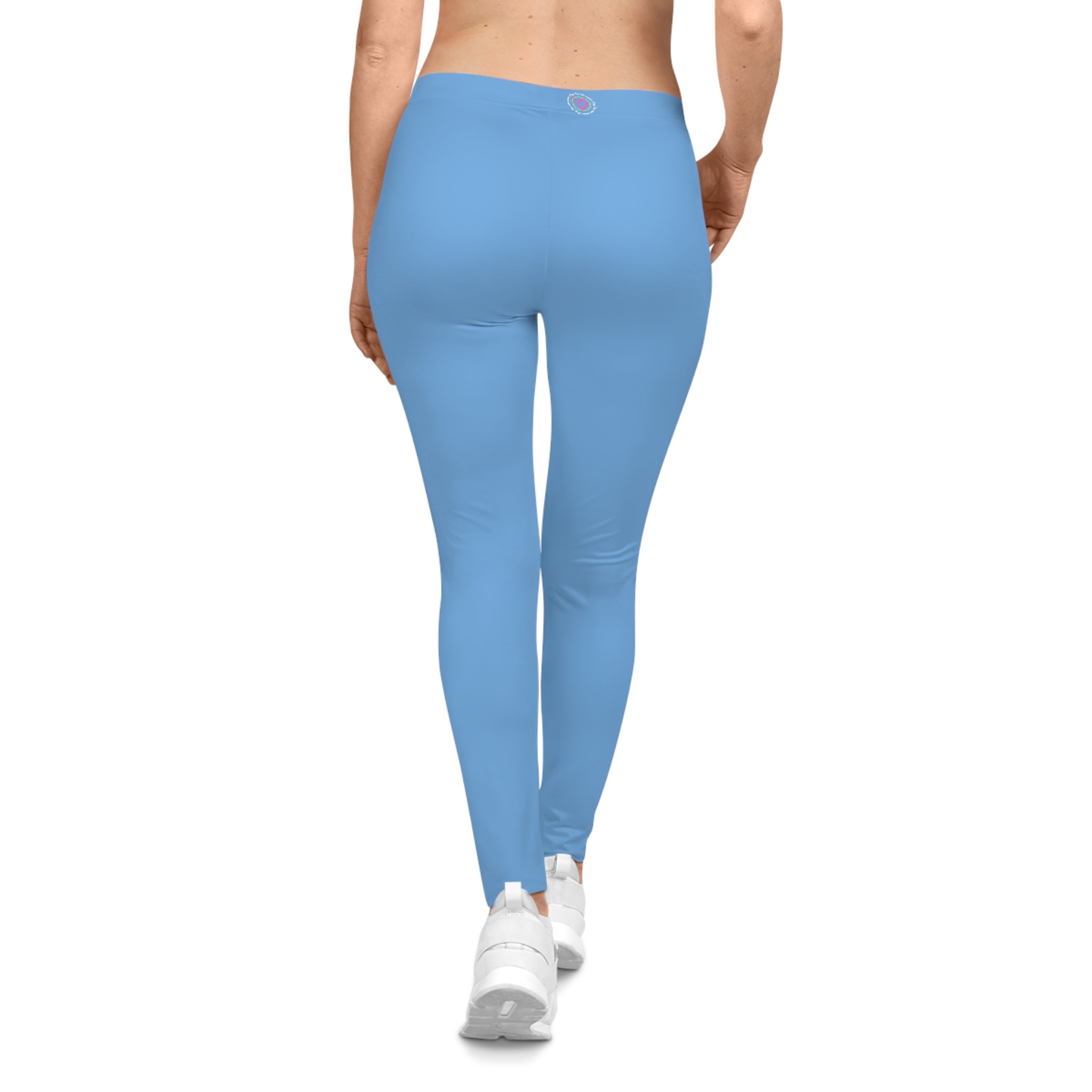 Casual Leggings — Comfortable Everyday Yoga & Lounge Pants Lite Blue