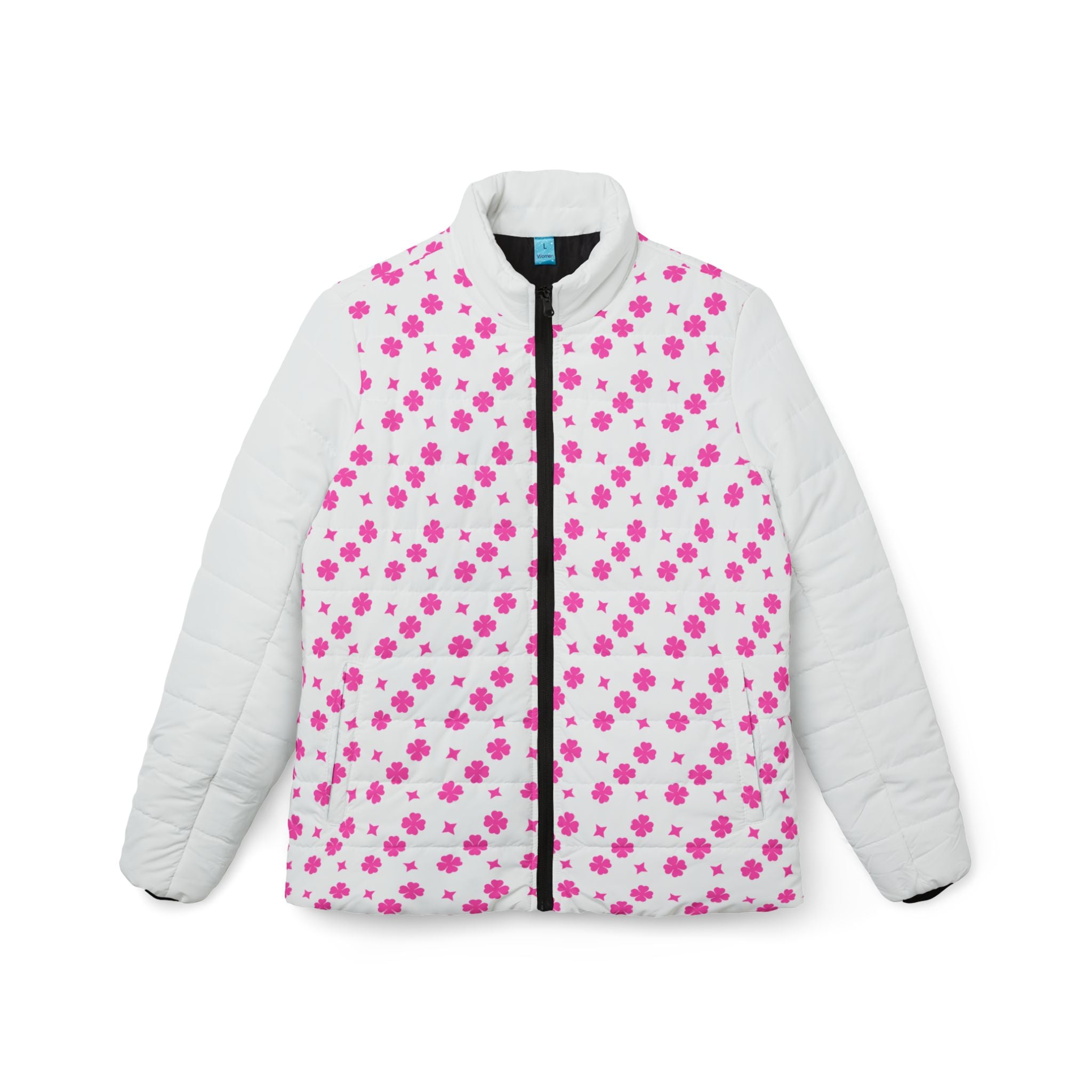 Women's Jacket - Pink and White
