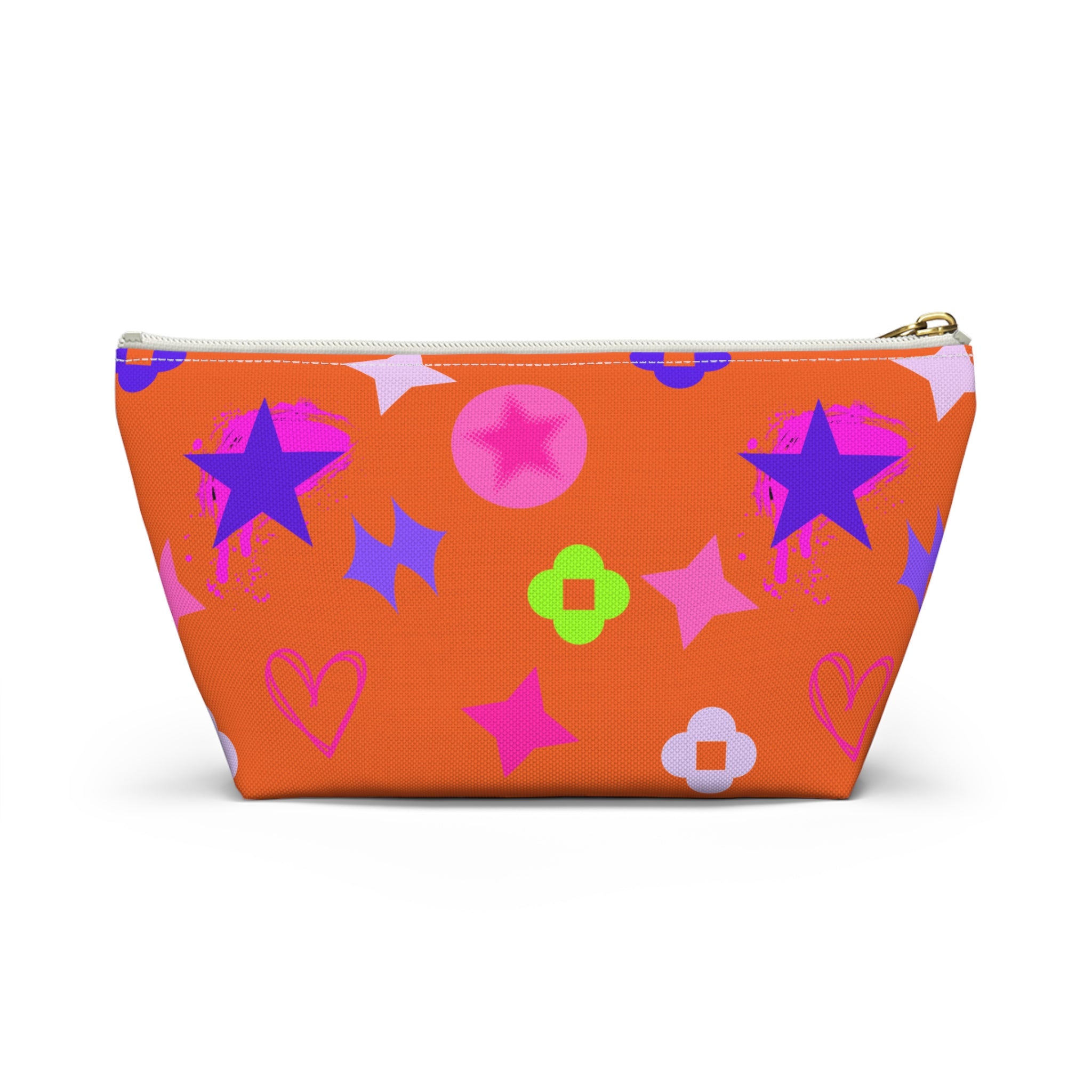 Star & Pink Accessory Pouch — Org Makeup Bag