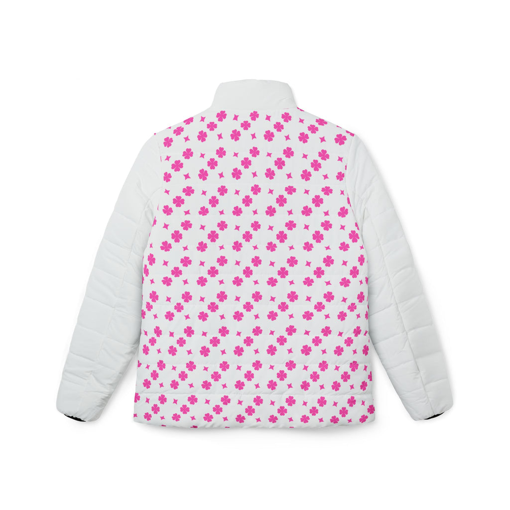 Women's Jacket - Pink and White