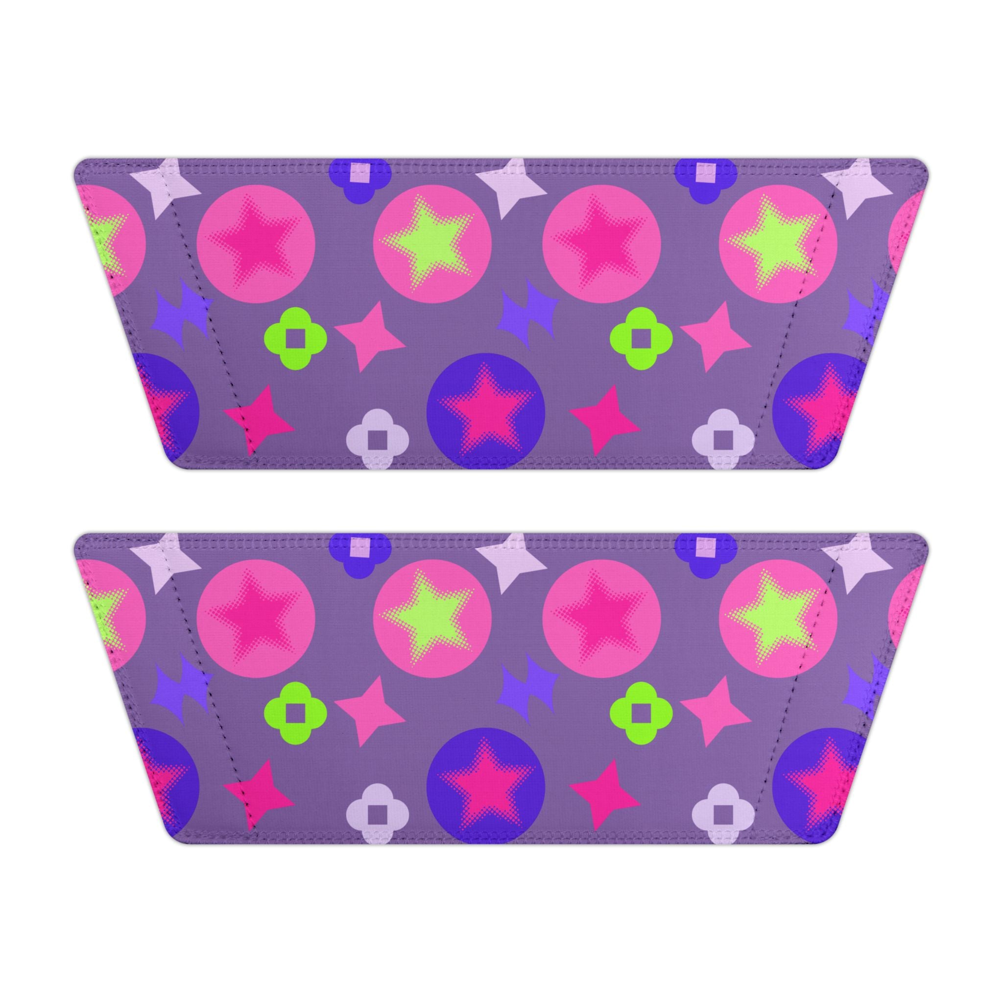 Colorful Youth Sandals Playful Summer Purple/Pink/ Stars