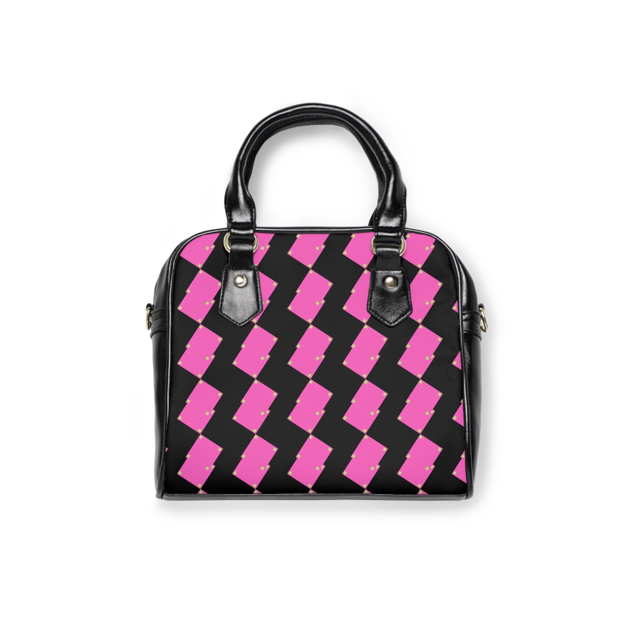 PinkGirly Pattern Women Shoulder Handbag