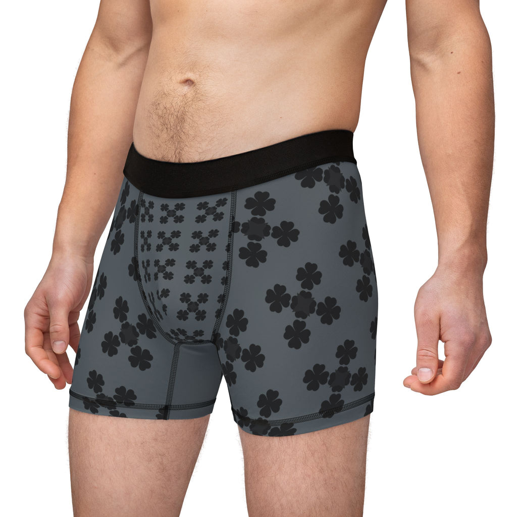 Men's Boxer Briefs — Grey