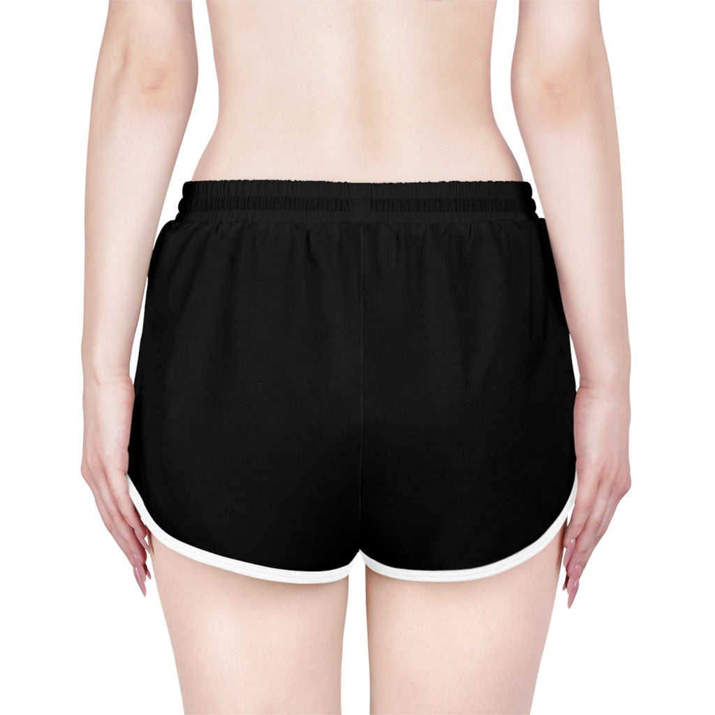 Women's Relaxed Shorts — Bright  Black Casual Lounge & Workout Shorts