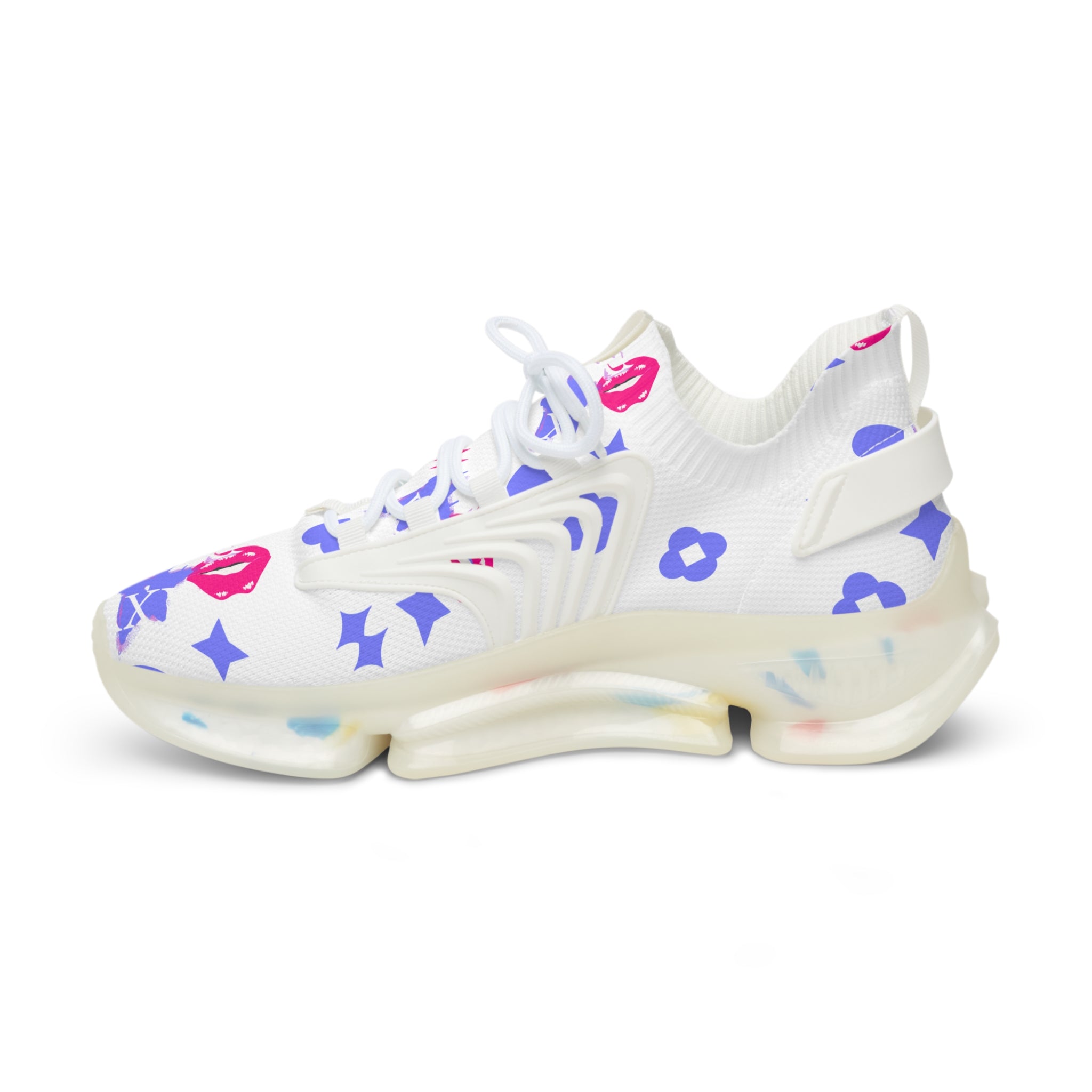 Copy of Women Mesh Sneakers — Streetwear Running Shoes White/Black