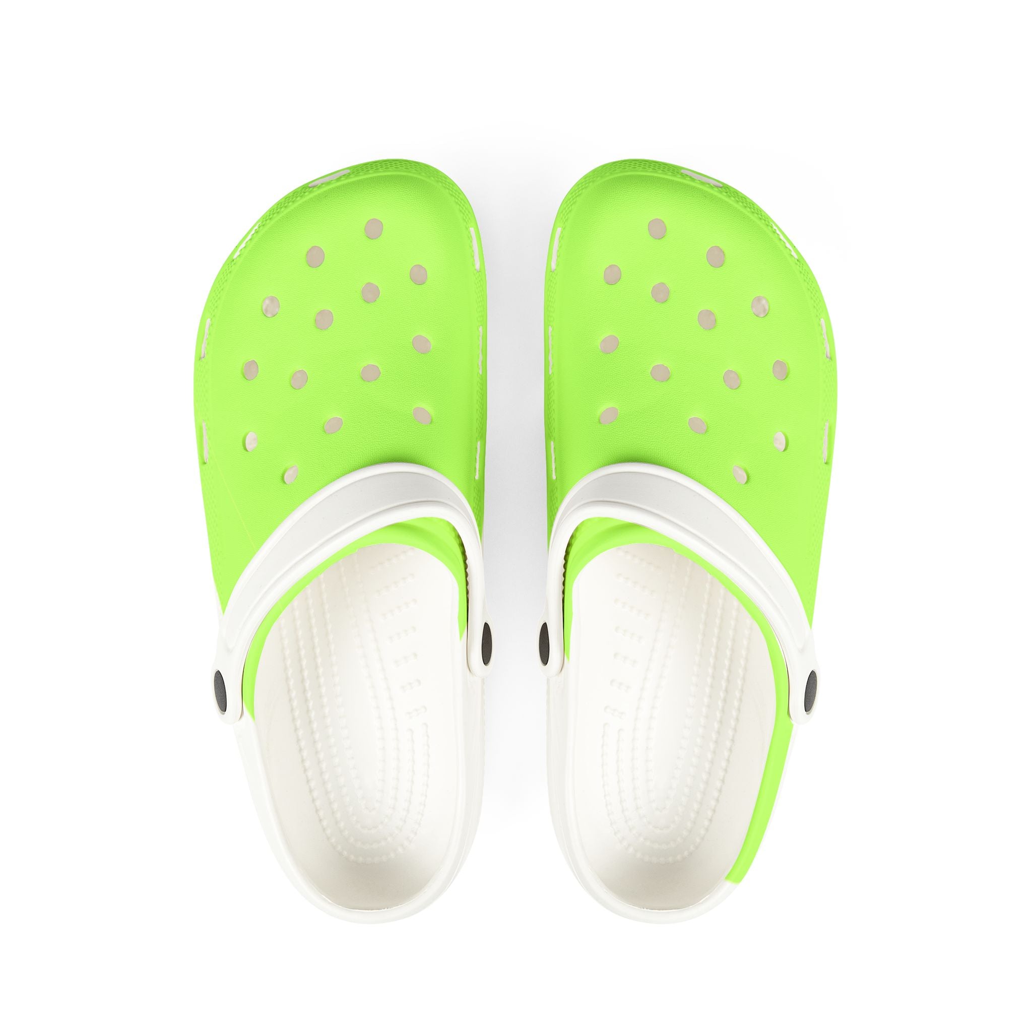 Lime Green Cosmic Foam Print
