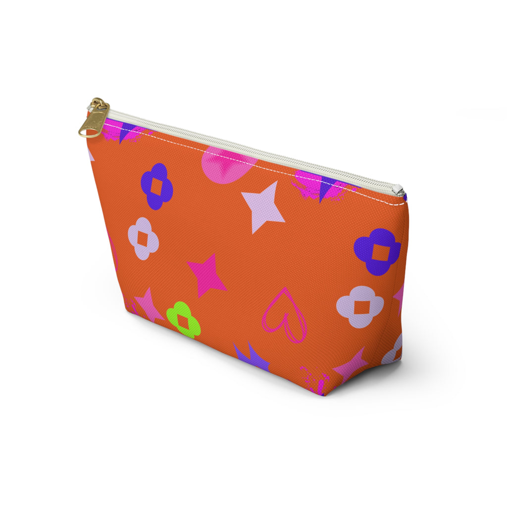 Star & Pink Accessory Pouch — Org Makeup Bag