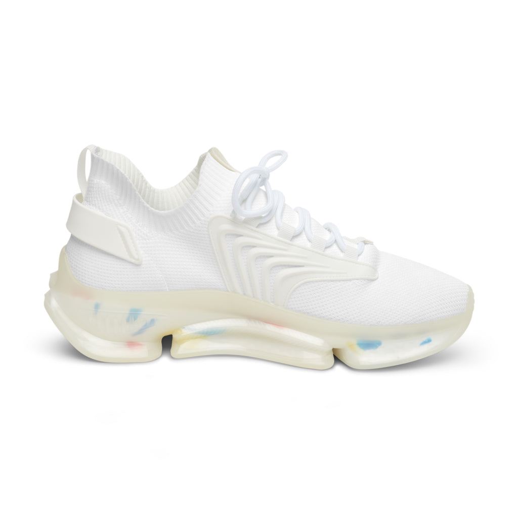 Women Mesh Sneakers — Streetwear Running Shoes White