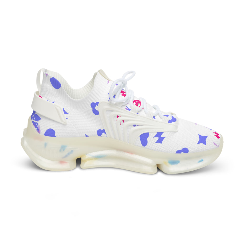 Copy of Women Mesh Sneakers — Streetwear Running Shoes White/Black