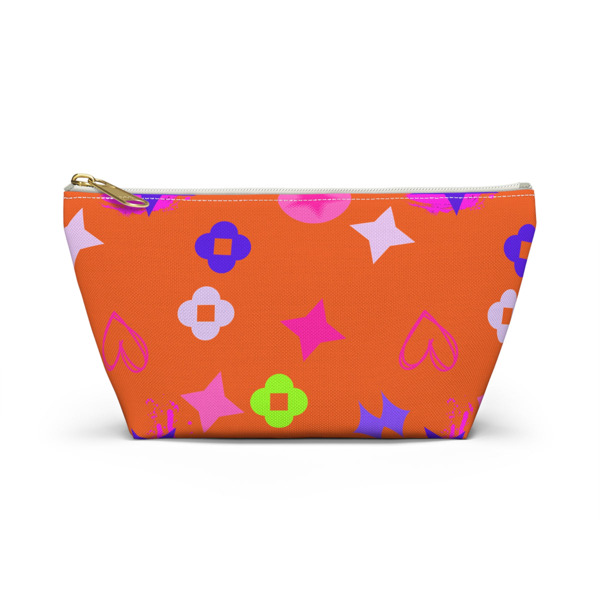 Star & Pink Accessory Pouch — Org Makeup Bag