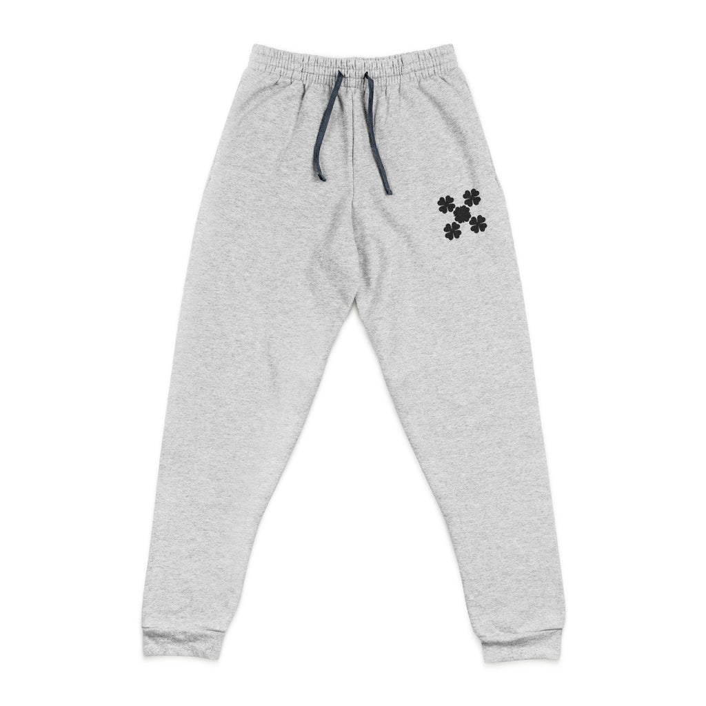Embroidered Charcoal Joggers —  Everyday Sweatpants