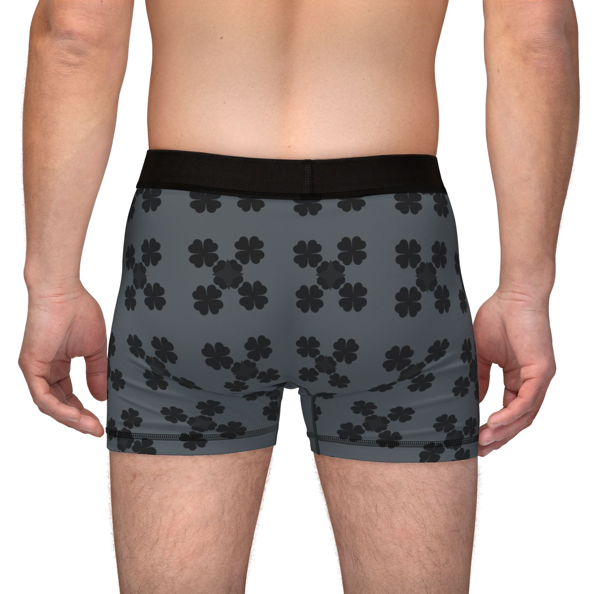 Men's Boxer Briefs — Grey