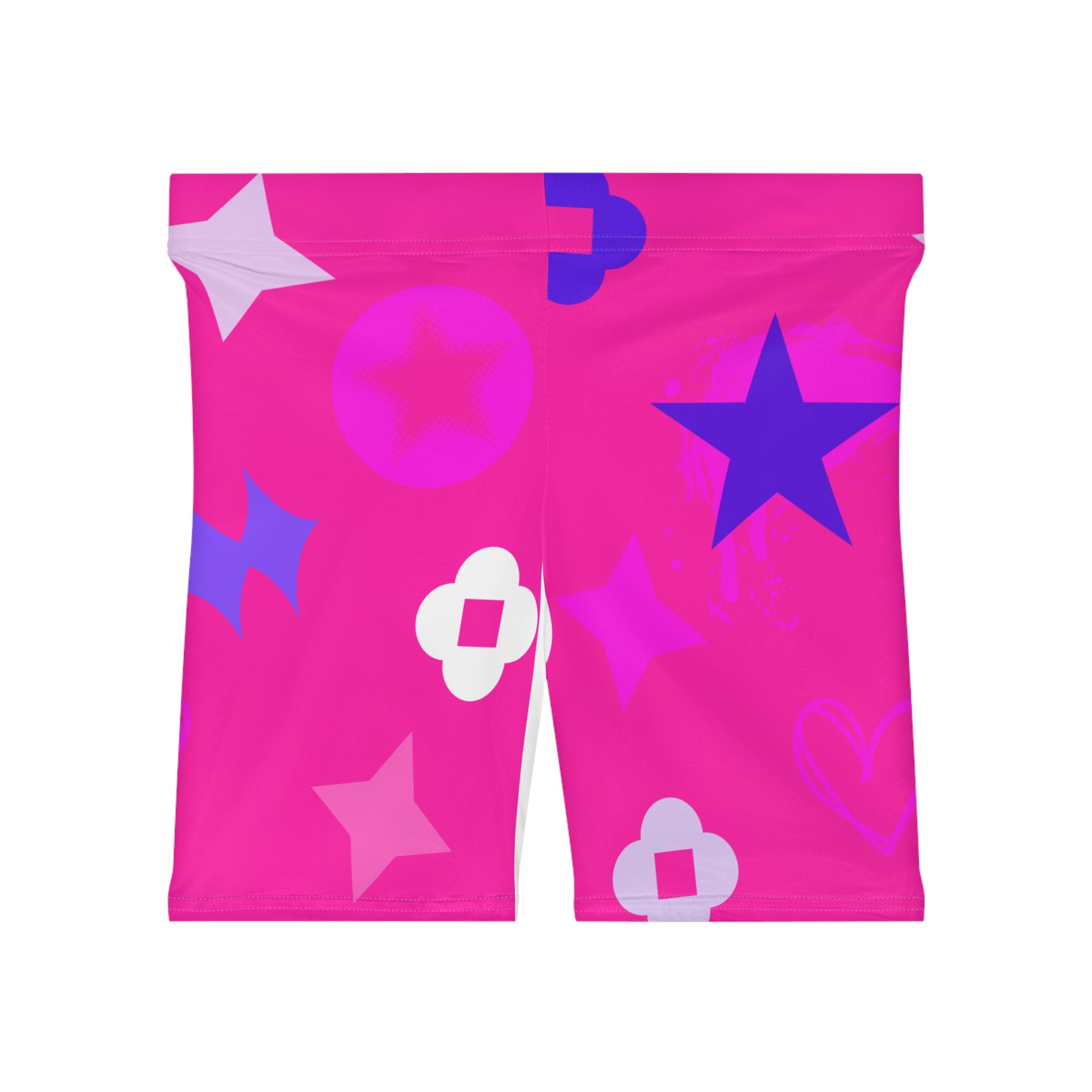 Women's Biker Shorts Pink