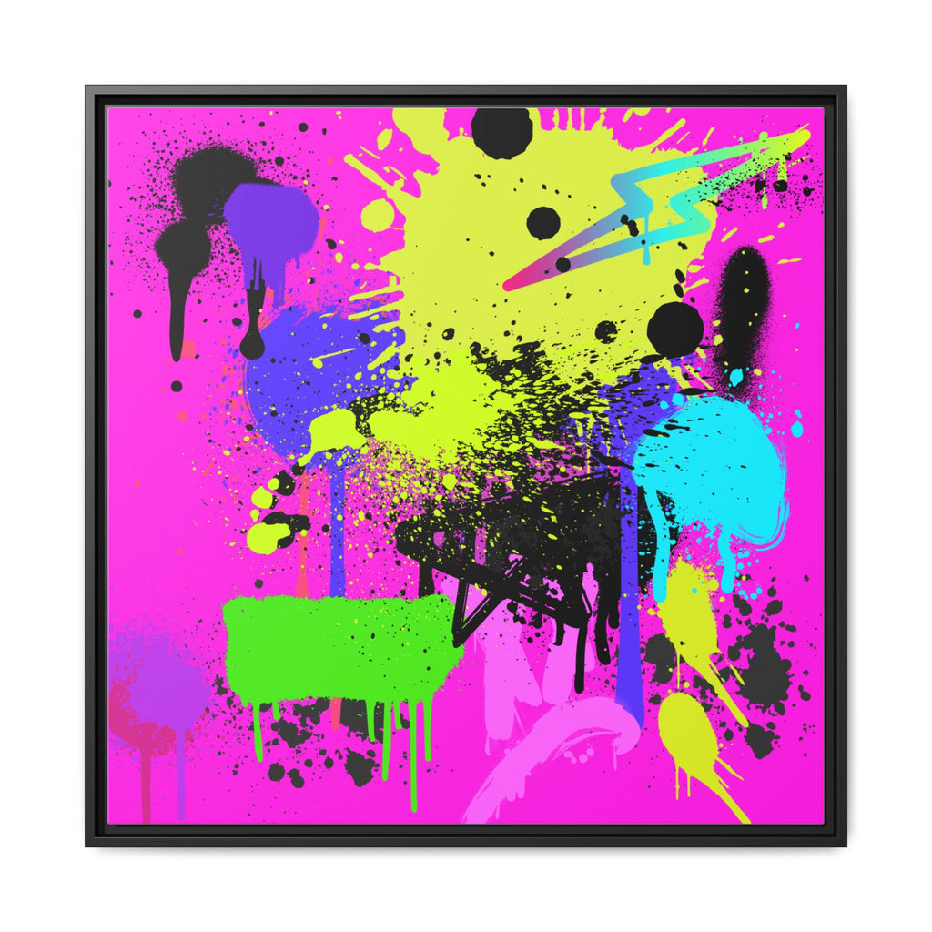 SPASH COLORS Matte Canvas, Framed