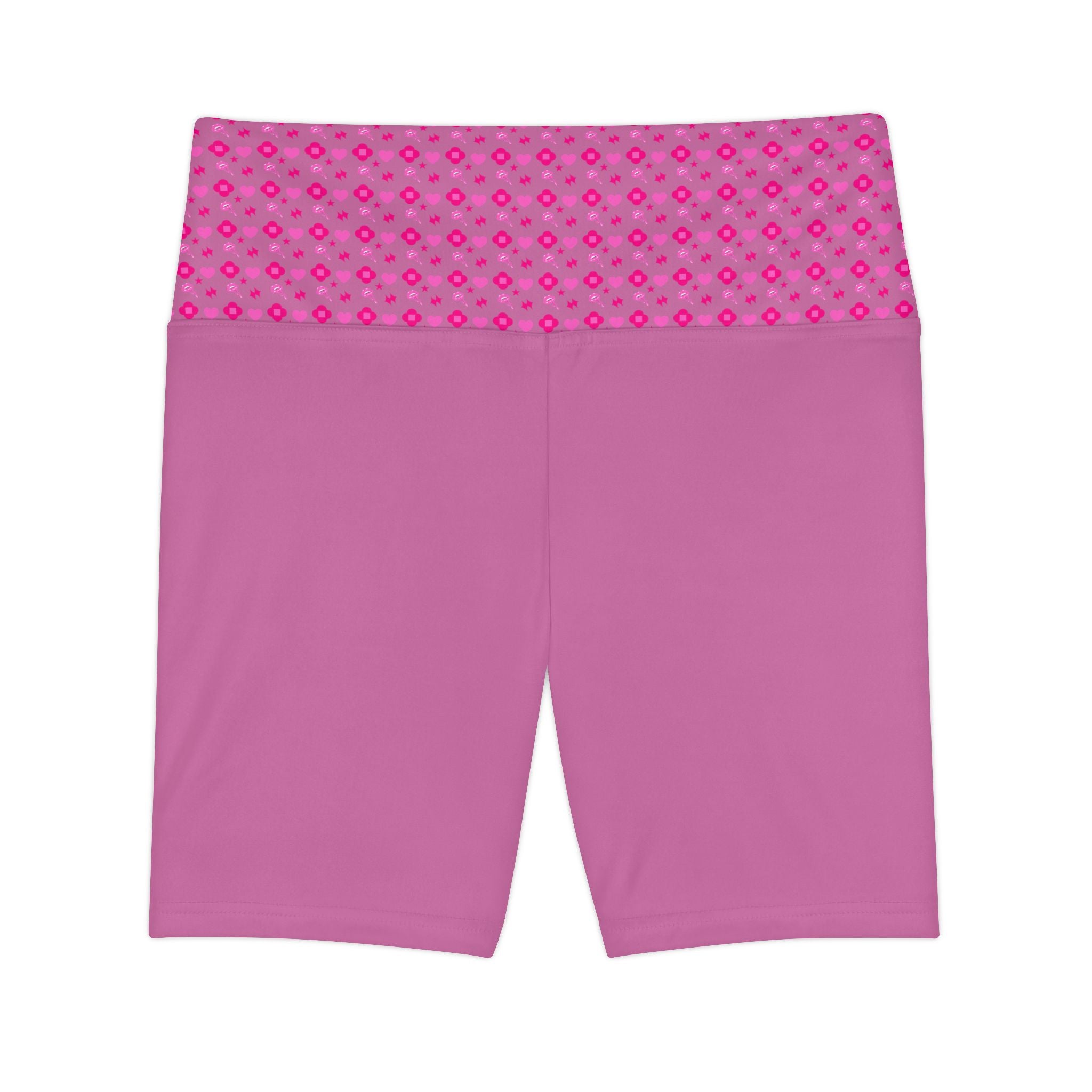 Slim Girl Women's Workout Shorts Pink
