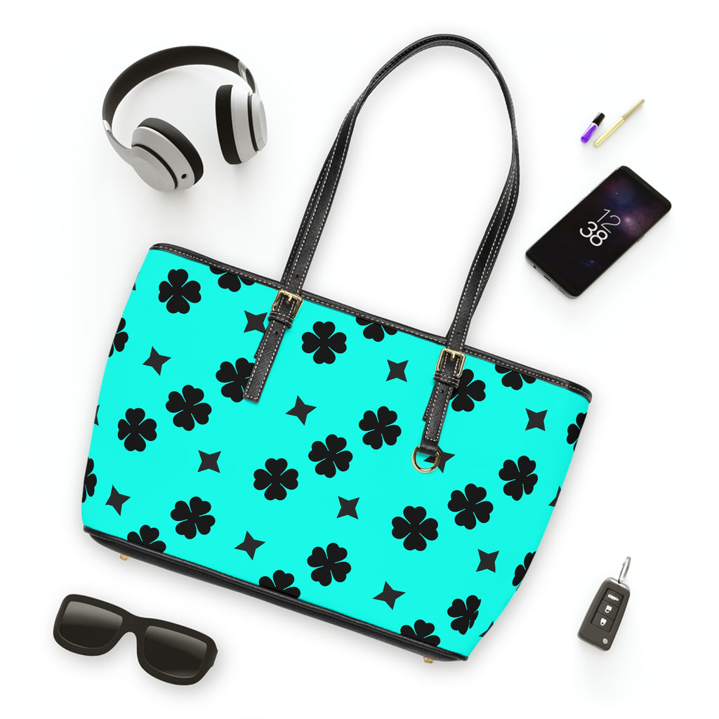Lucky Leather Shoulder Bag Lite Blue