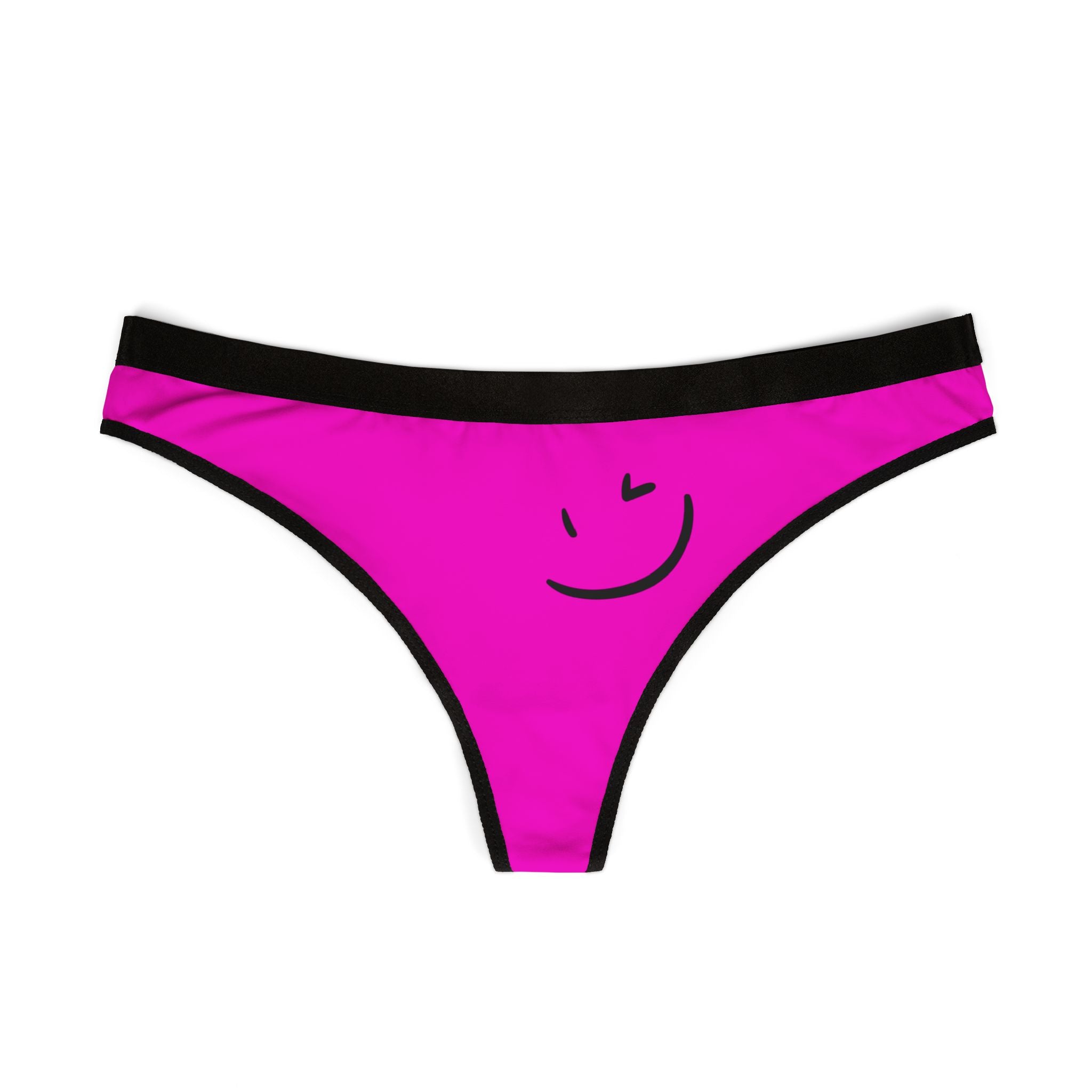 Pink Thong — Women's Cheeky Bikini Underwear