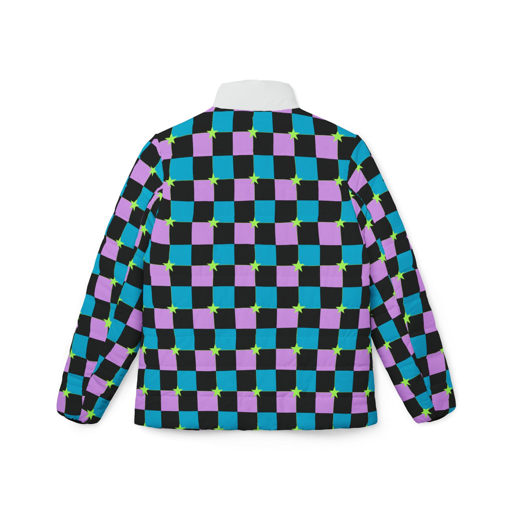 Colorful Checkered Women’s Jacket