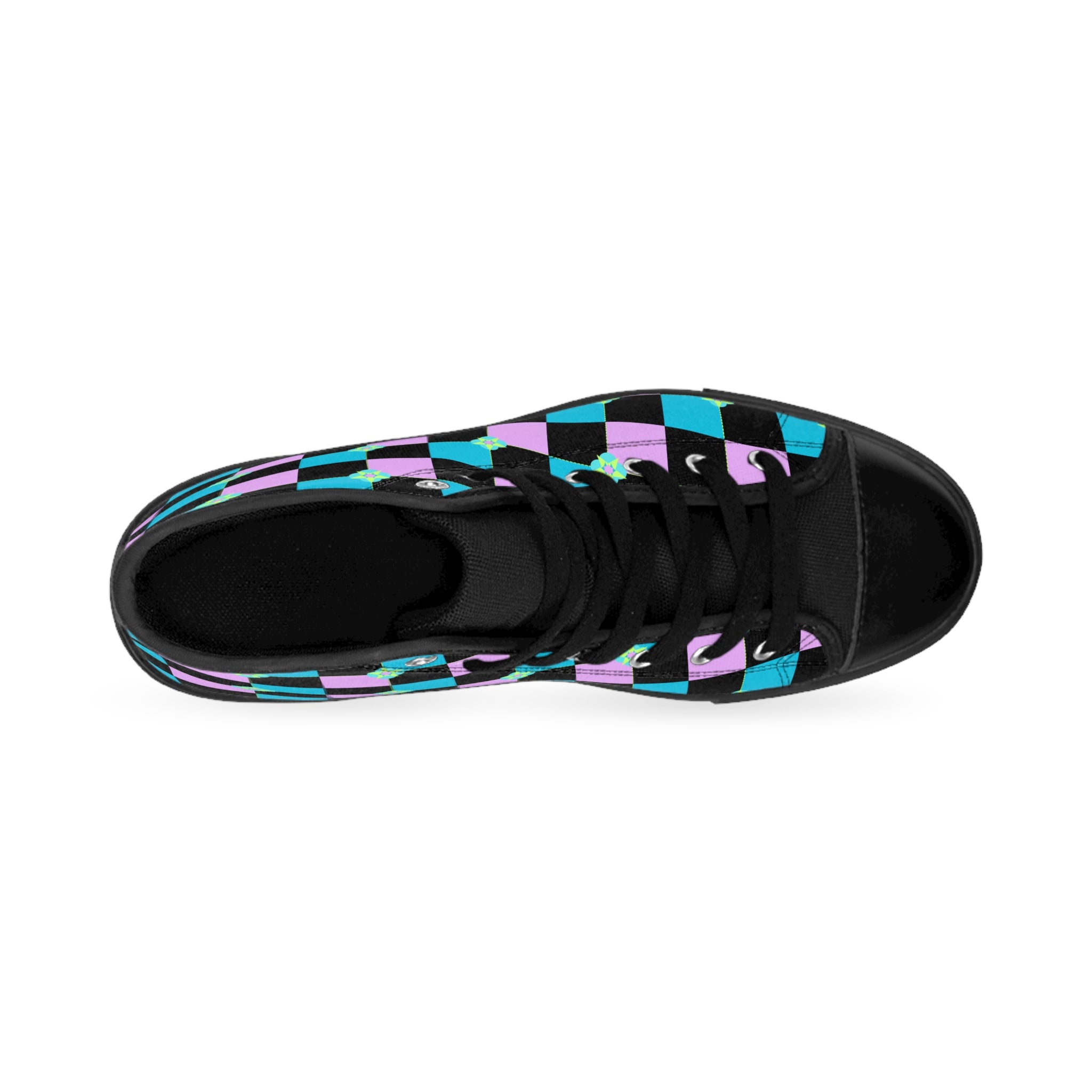 High-Top Sneakers for Women Pink/SkyBlue