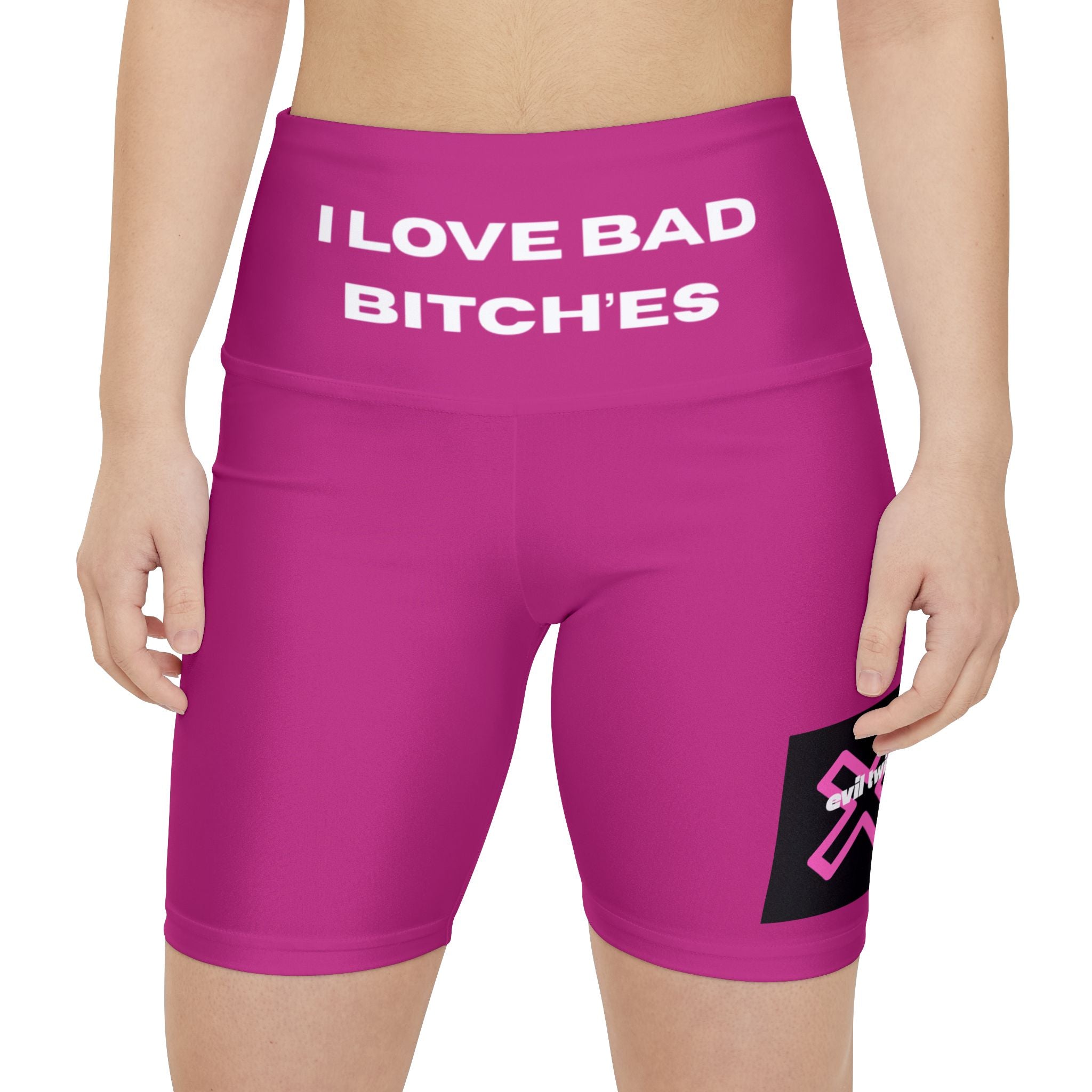 Slim Girly Women's Workout Shorts Blue