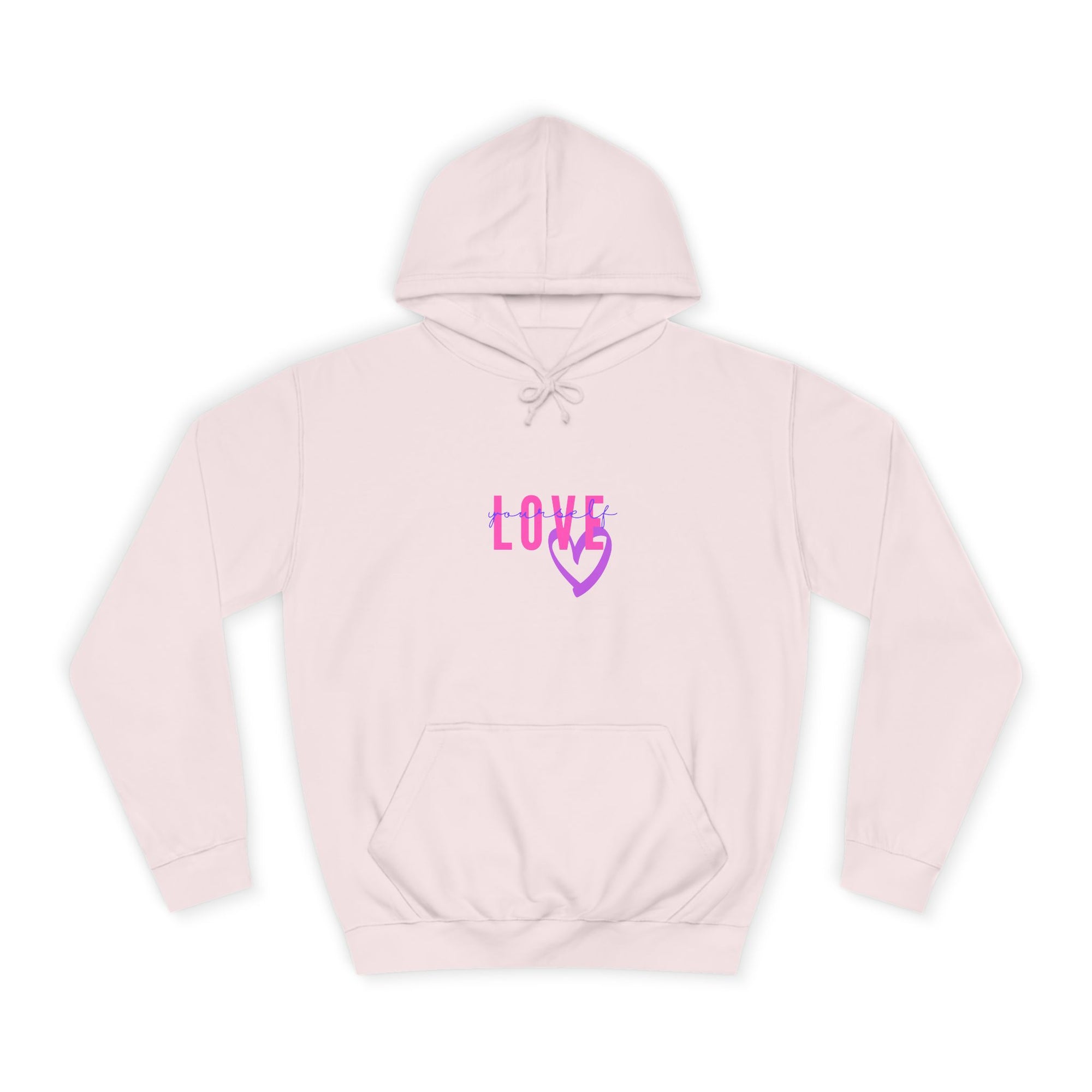 Love Heart Hoodie Unisex College Sweatshirt Apparel