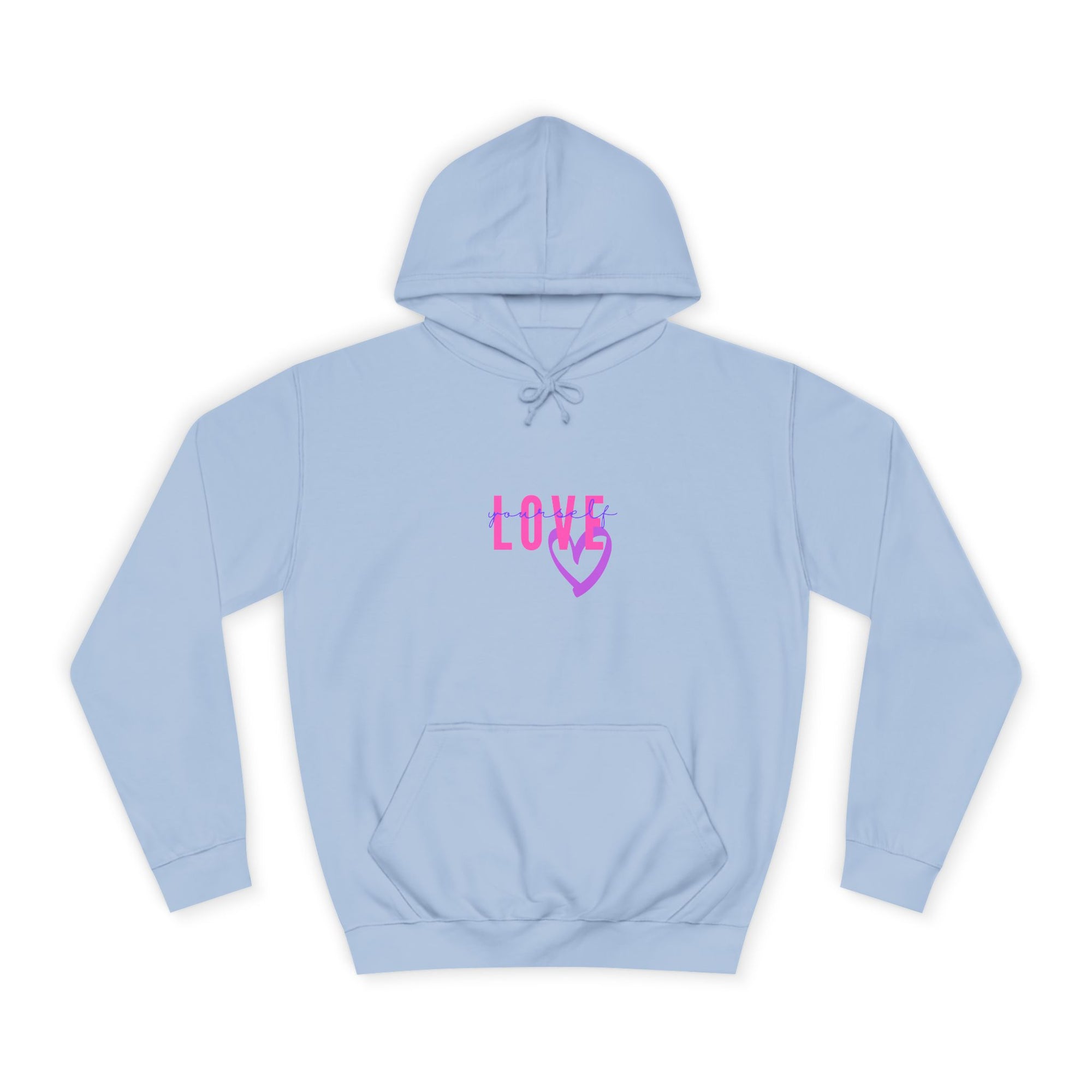 Love Heart Hoodie Unisex College Sweatshirt Apparel