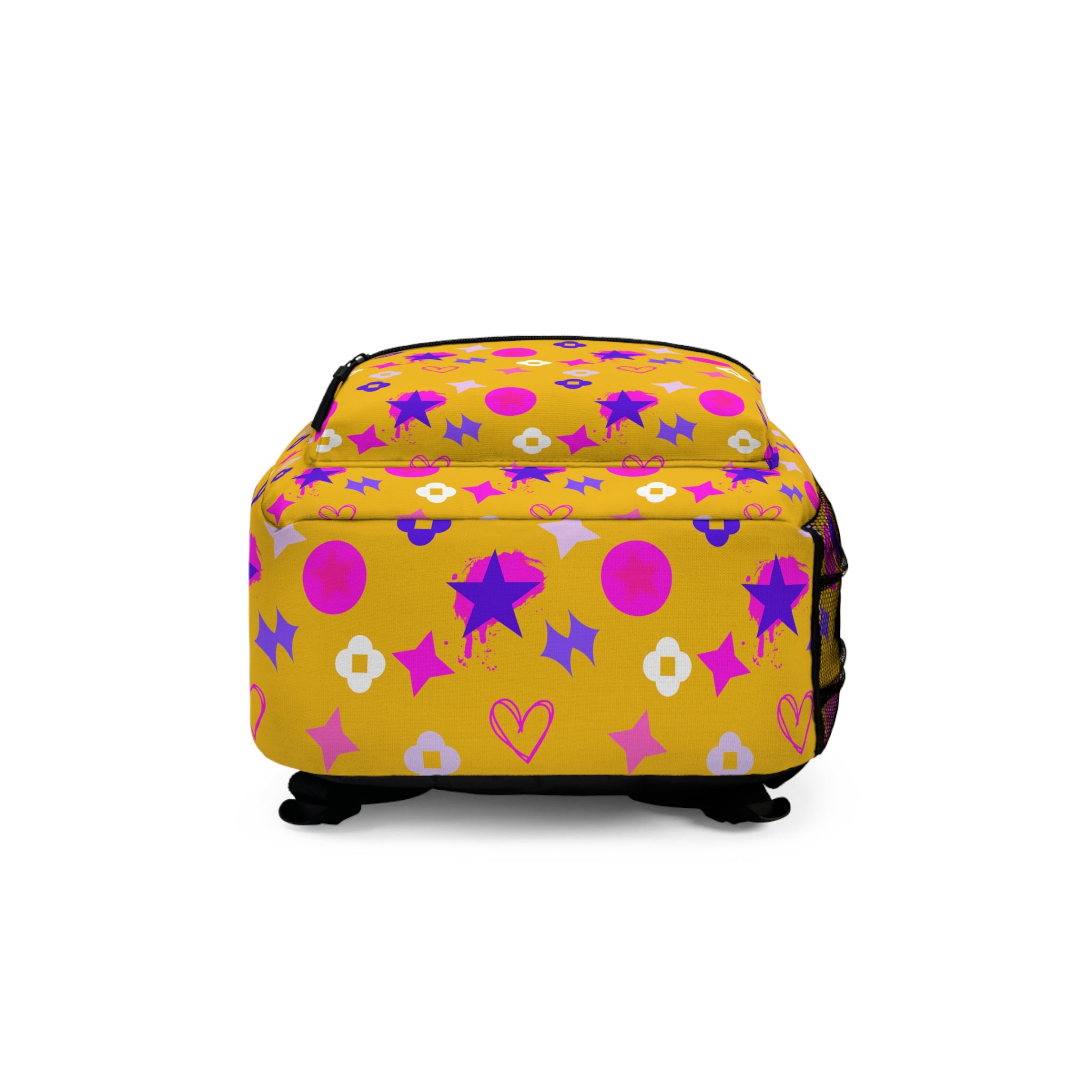Love Heart Backpack Yellow