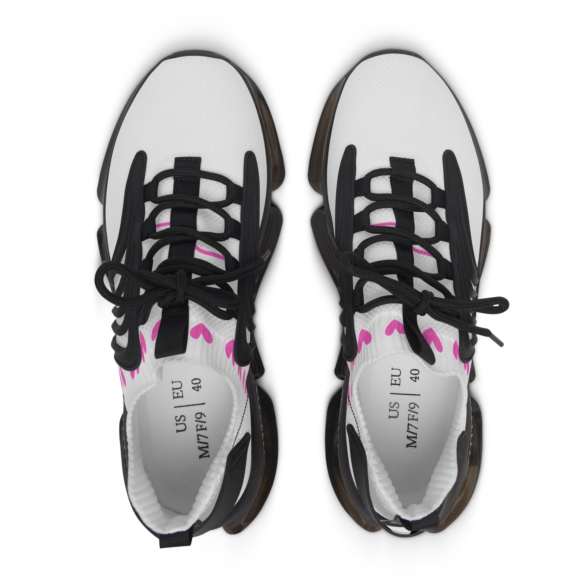Love Women's Mesh Sneakers Black -Lightweight Athletic Shoes