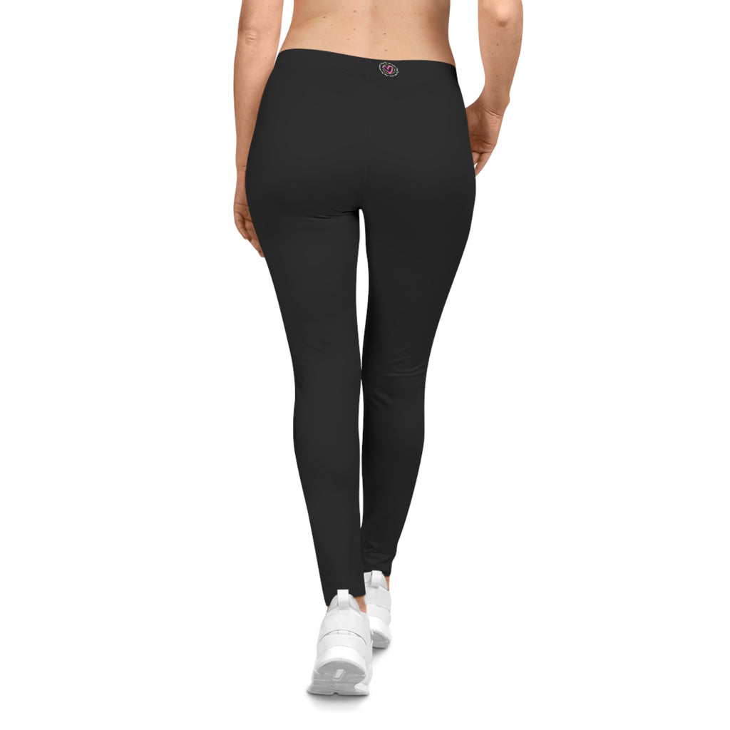 Casual Leggings — Comfortable Everyday Yoga & Lounge Pants Black