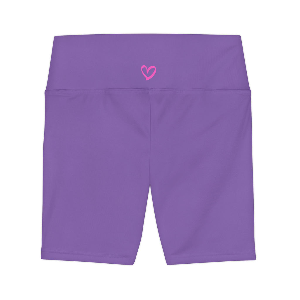Women's Workout Shorts Purple