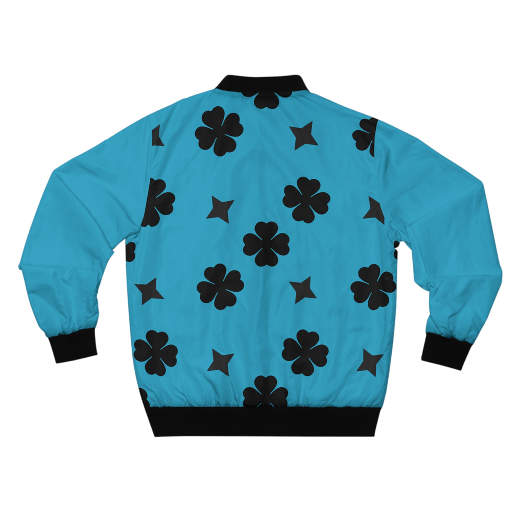 Men Black Lucky On Top Corso Blue Jacket