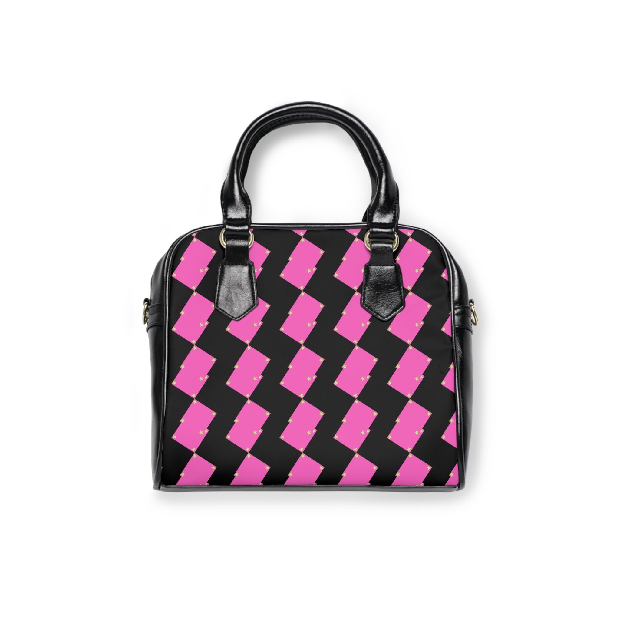 PinkGirly Pattern Women Shoulder Handbag