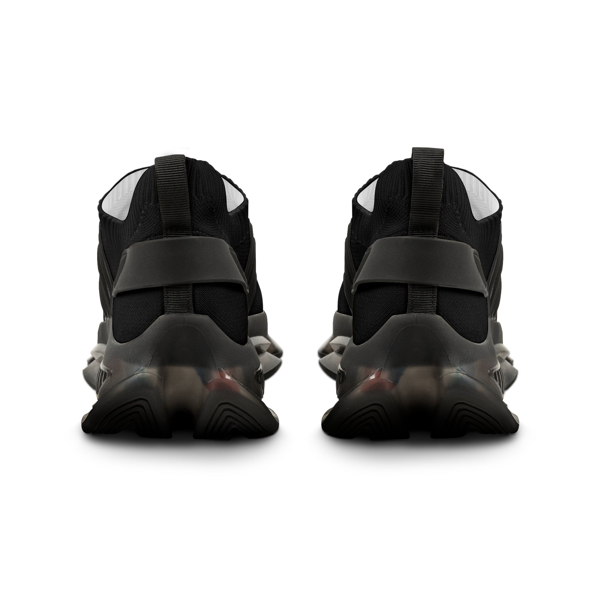 Women Mesh Sneakers — Streetwear Running Shoes Black