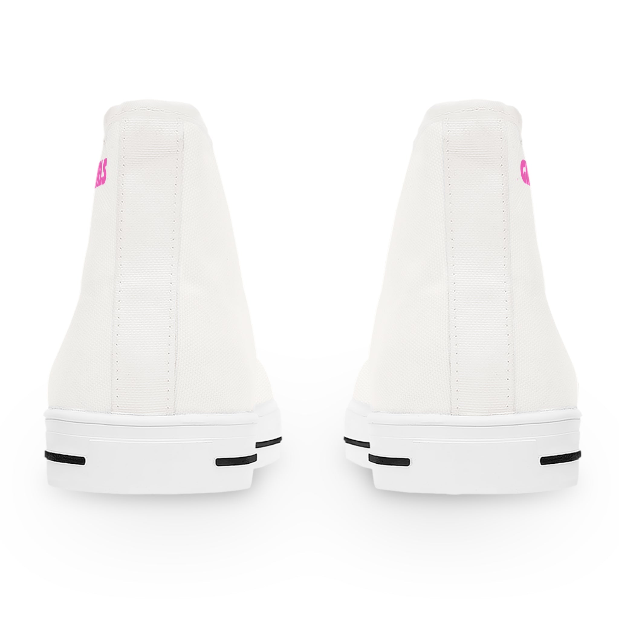 Classic  High-Top Sneakers — Women's Casual Canvas Shoes Dusty White