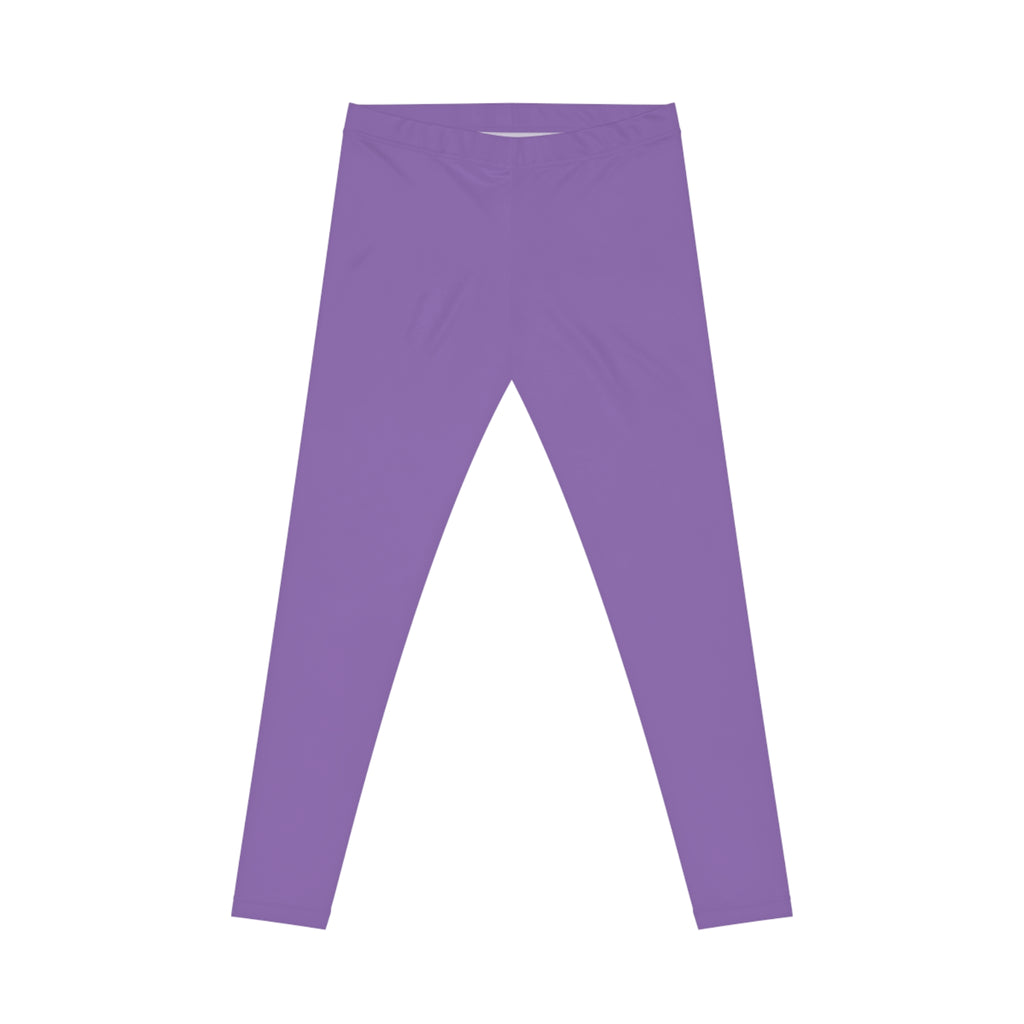 Casual Leggings — Comfortable Everyday Yoga & Lounge Pants Purple