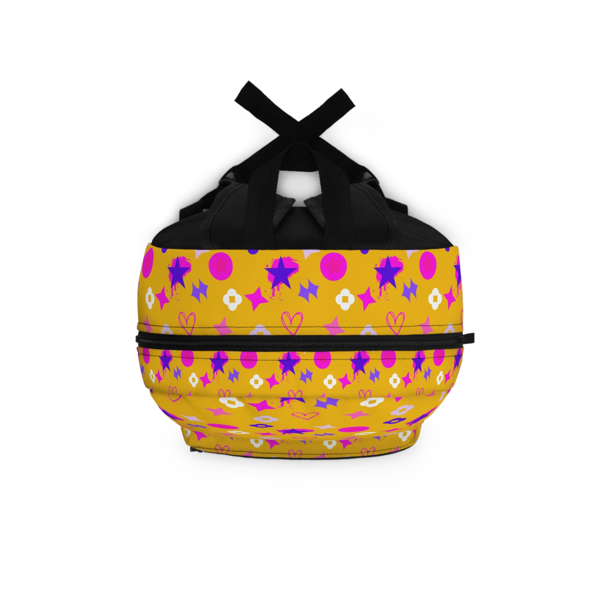 Love Heart Backpack Yellow