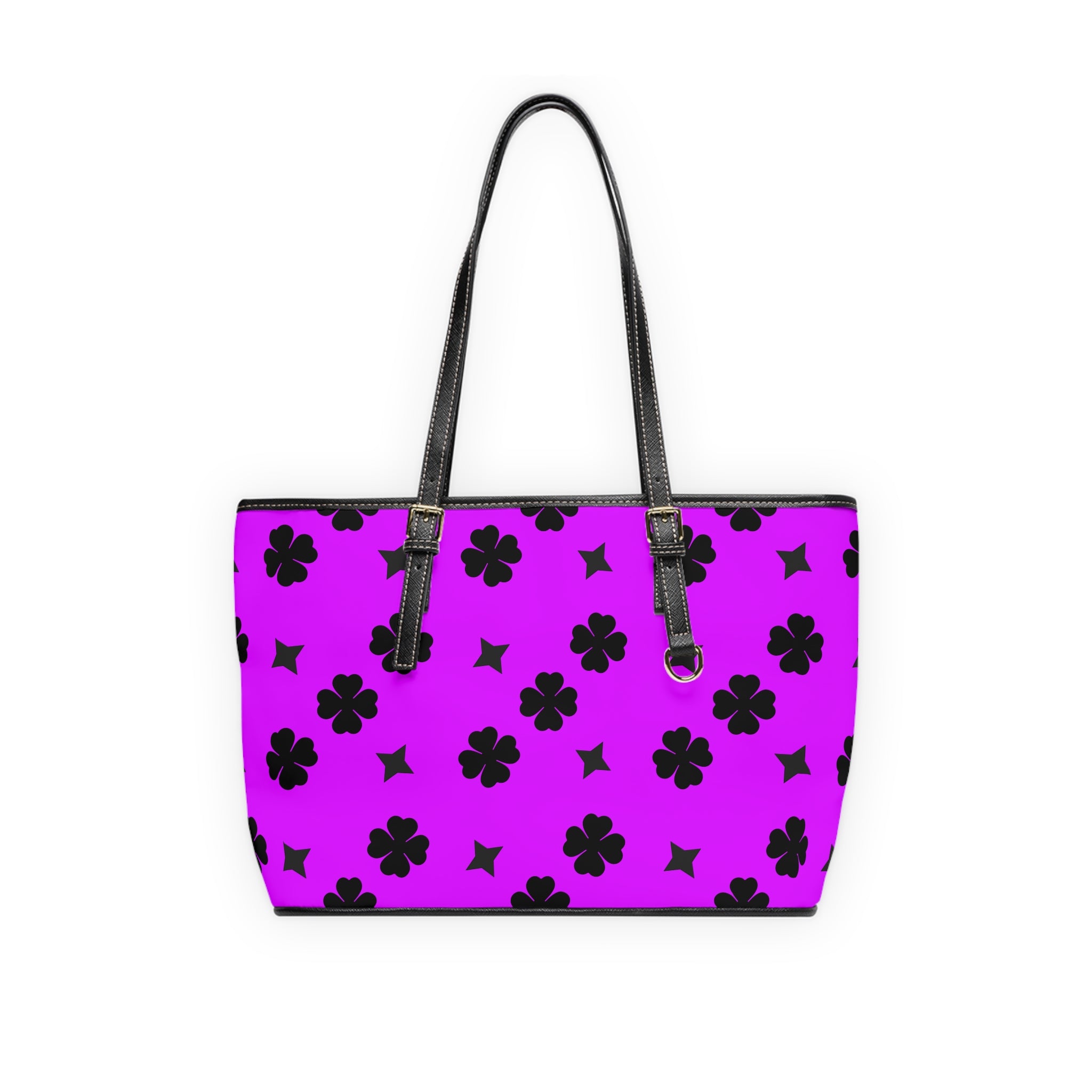 Lucky Leather Shoulder Bag Lite Hot Pink