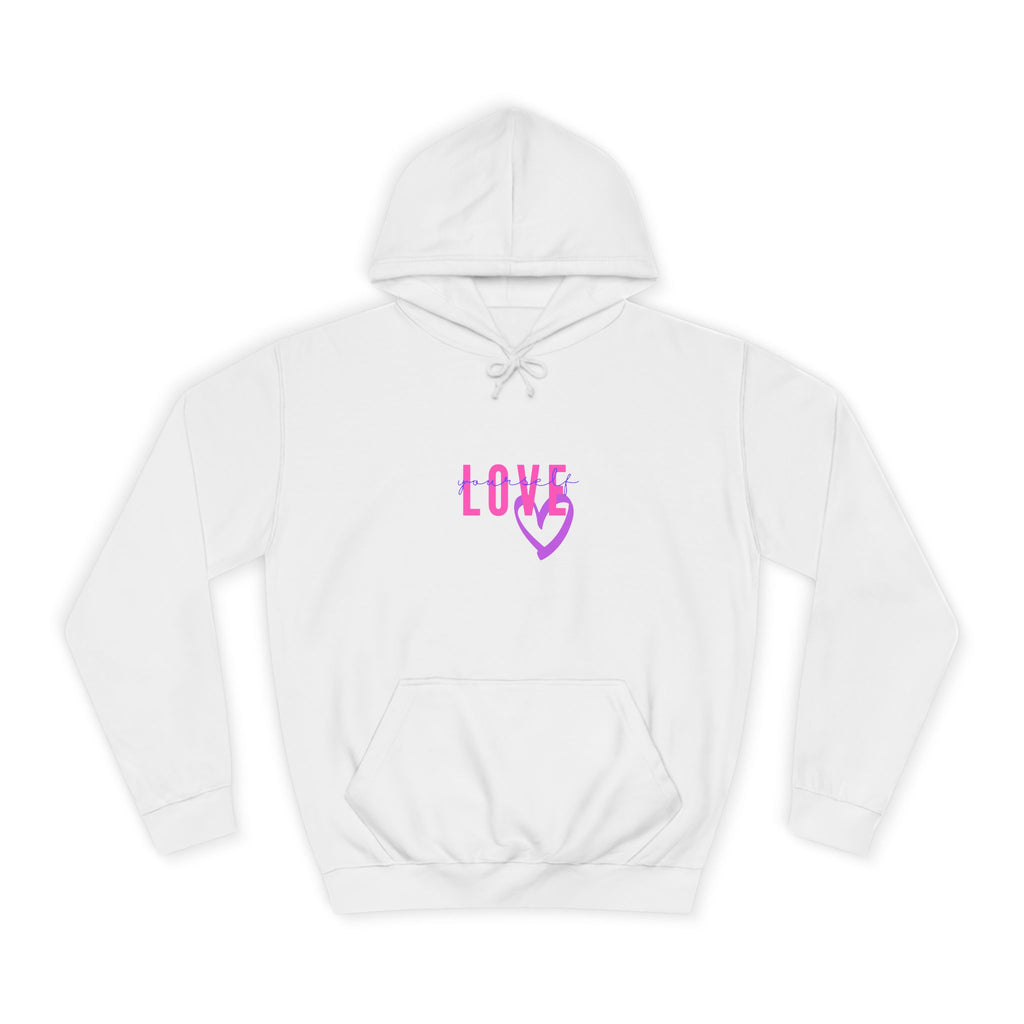 Love Heart Hoodie Unisex College Sweatshirt Apparel